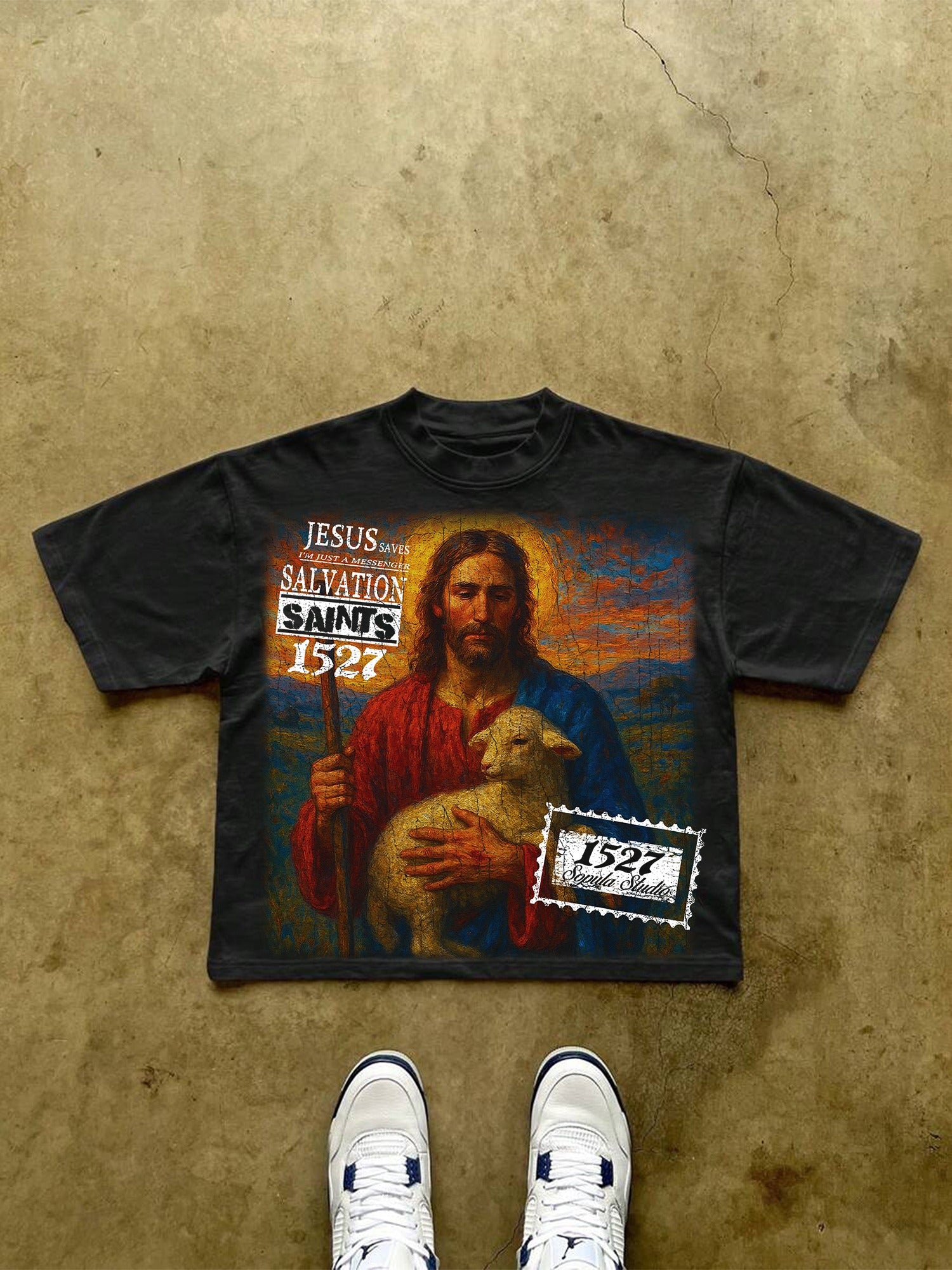 Jesus Saints Graphic T-shirt